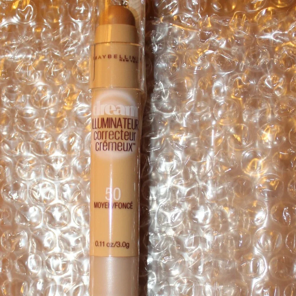 Maybelline New York Dream Illuminator Corrector Coverup Blemish Makeup #50 New